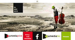 Desktop Screenshot of jumediaprint.de