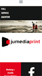 Mobile Screenshot of jumediaprint.de